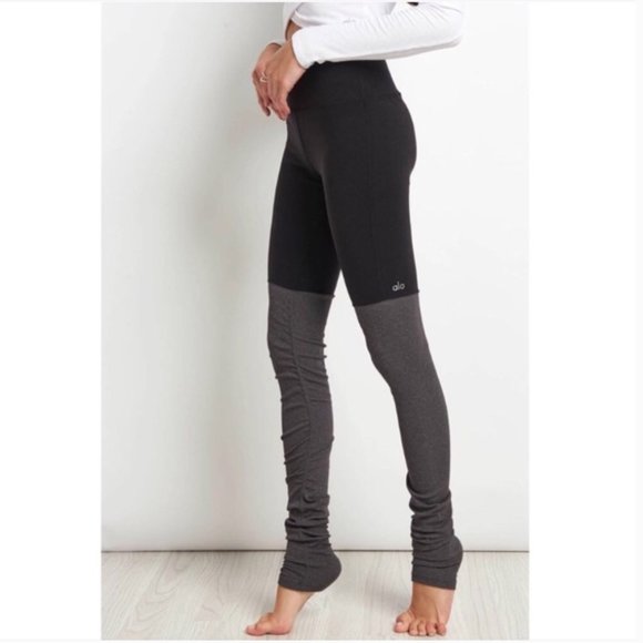 ALO Yoga Pants - Alo Yoga Goddess leggings black/gray